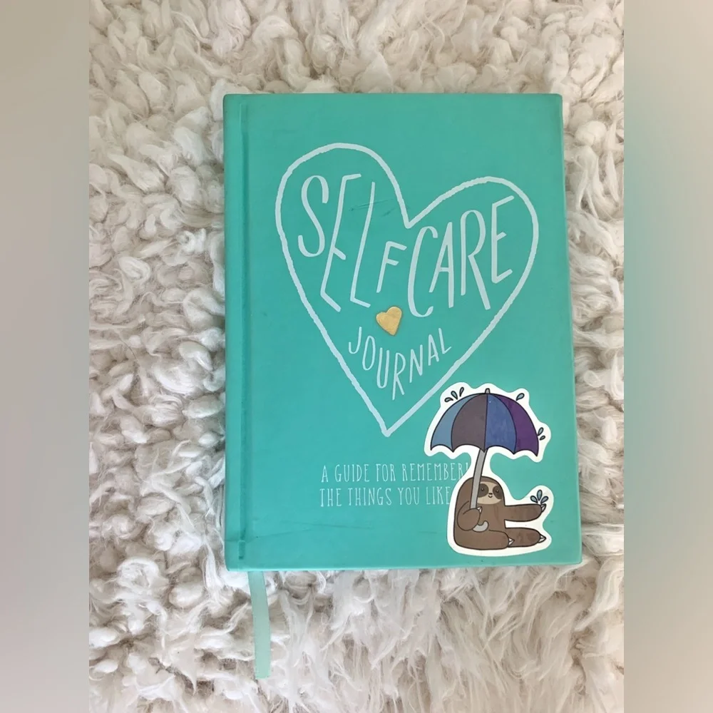 Turquoise Self Care Journal & Guide for Remembering The Things You Like ❤️🩷